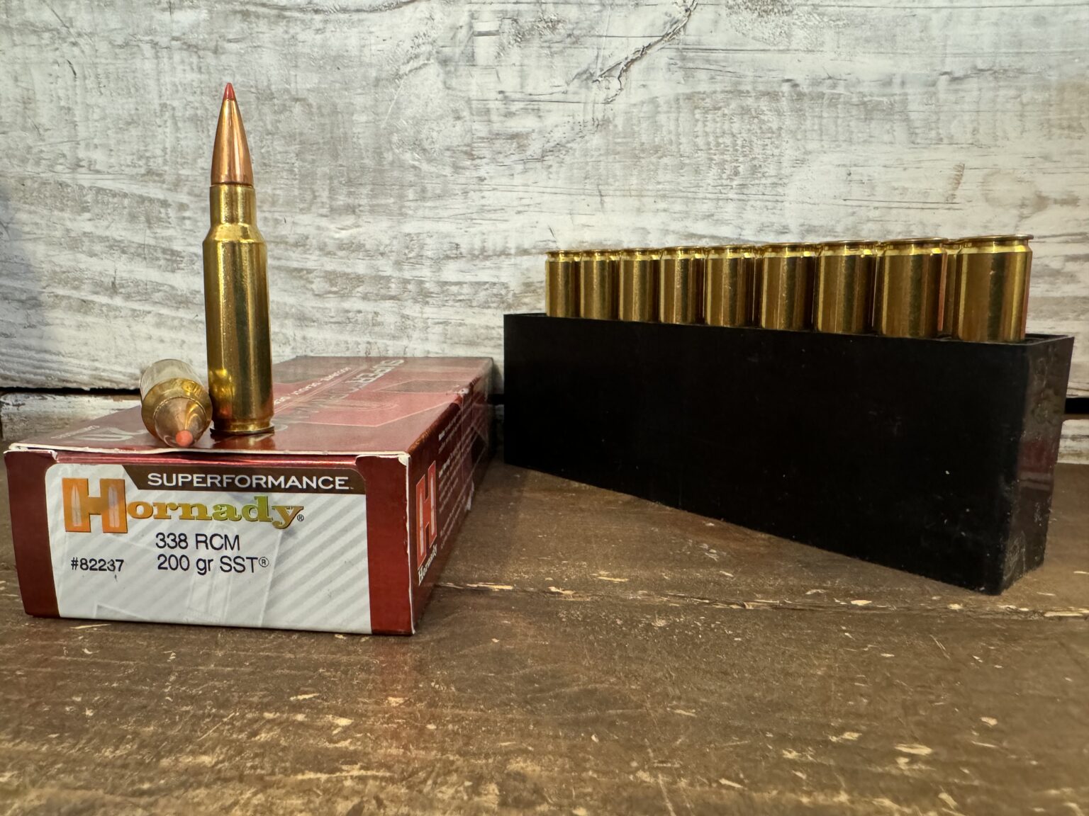 338 RCM Hornady Custom SST Ruger Compact Magnum 200 Gr SST Super Shock ...