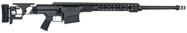 Barrett 18478 MRAD 338 Lapua Mag 26" 10+1 Black Cerakote Black Folding with Adjustable LOP Stock Black Polymer Grip Right Hand