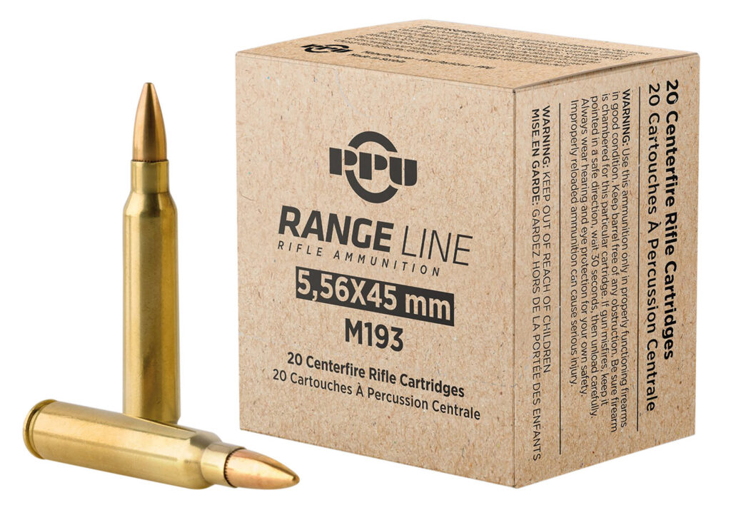 TR&Z PPR556 5.56mm 55gr Full Metal Jacket Boat Tail 20 Per Box/50 Case